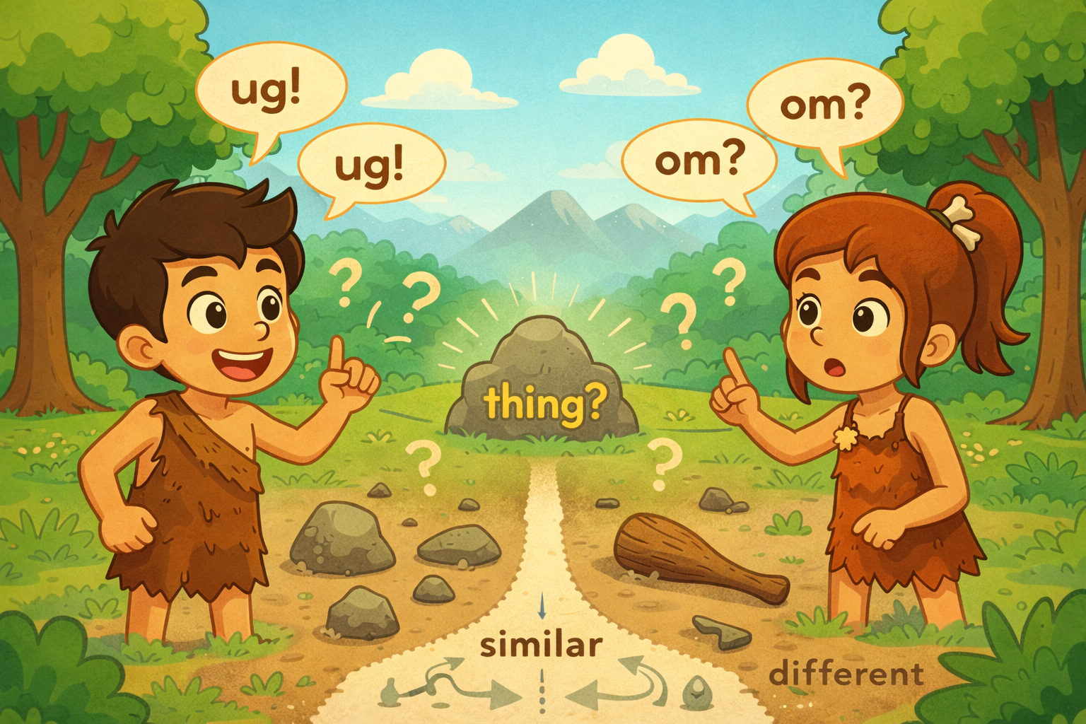 İlk Kelime Yoktu, İlk Ayırt Etme Vardı