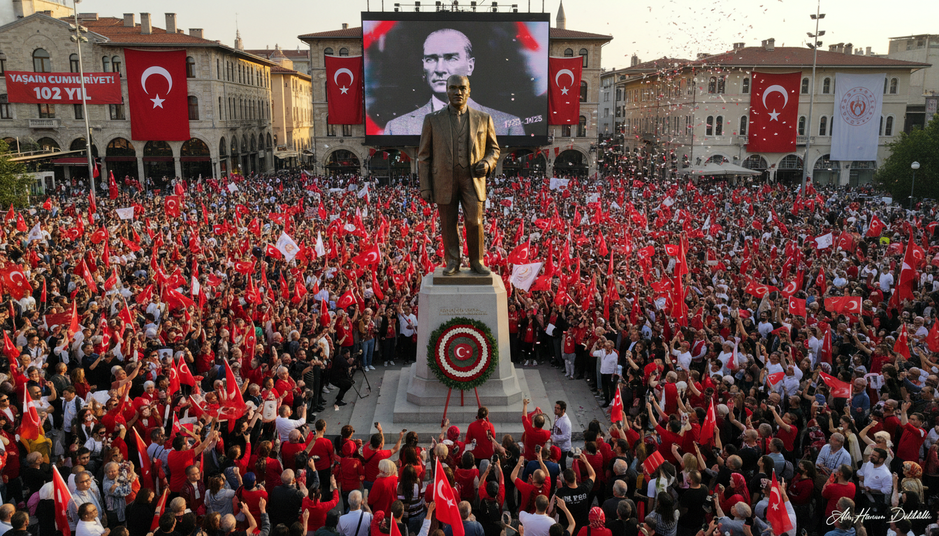 Cumhuriyetimizin 102. Yılı Kutlu Olsun!