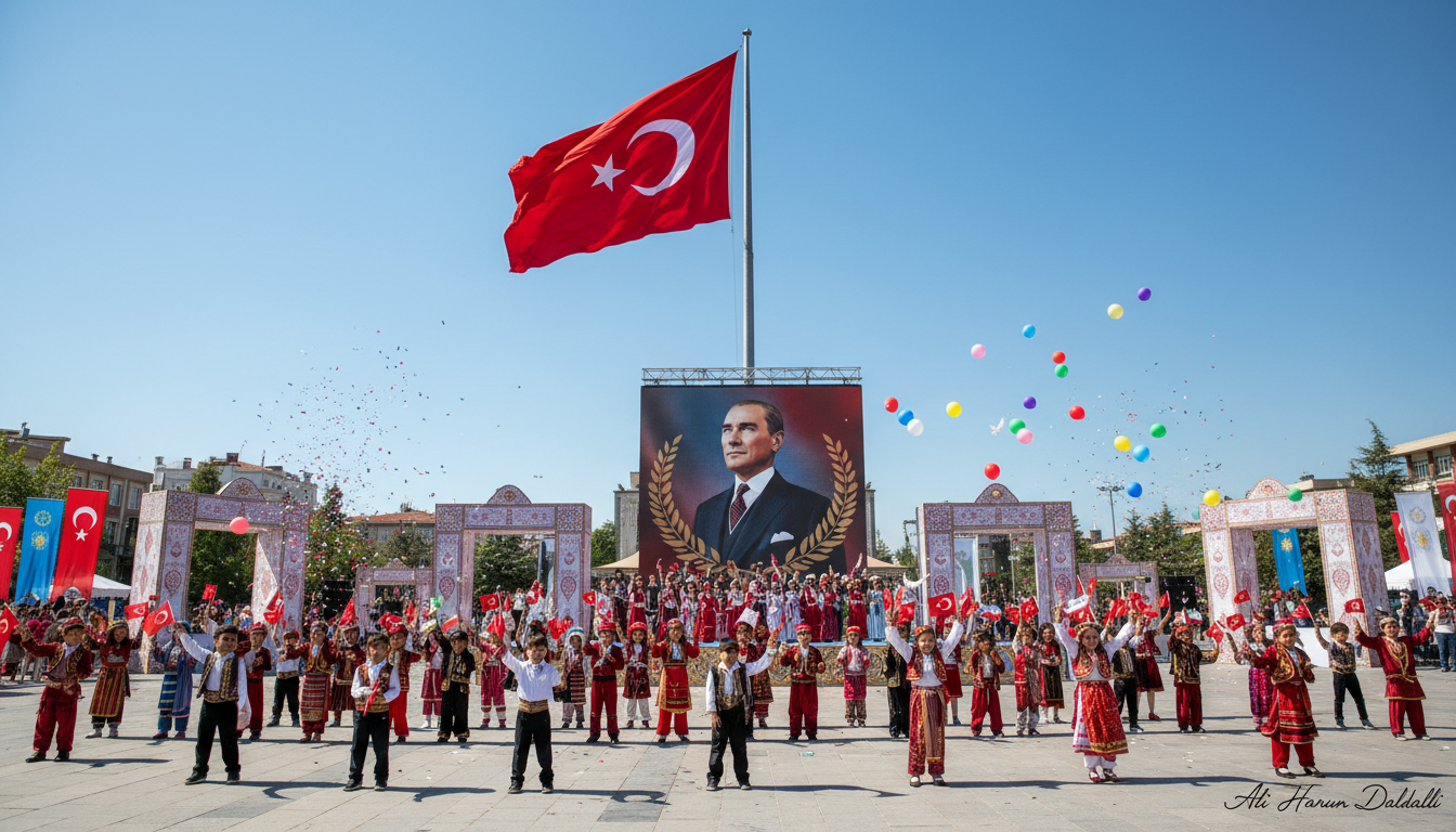 23 Nisan Ulusal Egemenlik ve Çocuk Bayramı Kutlu Olsun!