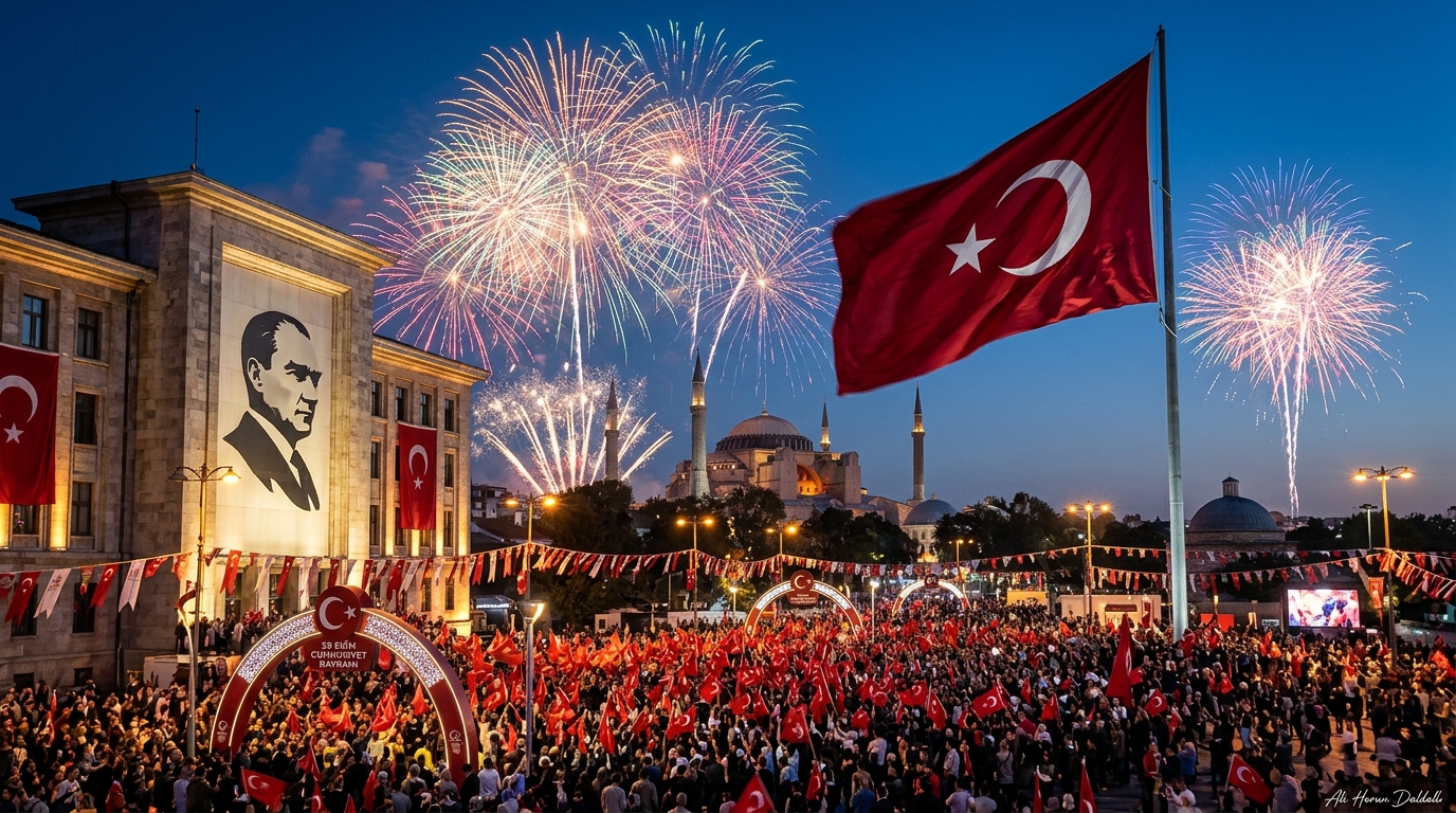 29 Ekim Cumhuriyet Bayramı: Türkiye'nin Kuruluş Yıl Dönümü 2026'da Kutlanacak